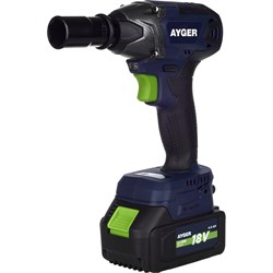 Аккумуляторный бесщеточный гайковерт AYGER APW18BL4 - фото 16684710