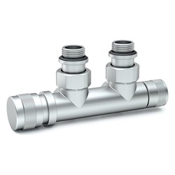 Угловой узел нижнего подключения SR Rubinetterie 0683-1500CSE0 - фото 16687758