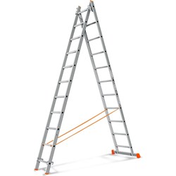 Двухсекционная лестница Эйфель Гранит 2х11 - фото 16687964