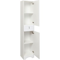 Правый шкаф-пенал для ванной Runo Мерида 35 - фото 16688356