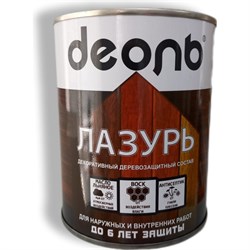 Декоративный деревозащитный состав Деоль Лазурь - фото 16689177