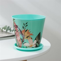 Горшок для цветов Доляна Тропический лес - фото 16689401