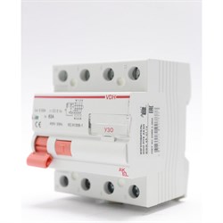 Устройство защитного отключения Akel VDH-4P-63A-30mA-ТипAC - фото 16689738