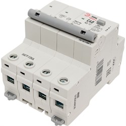 Автоматический выключатель дифференциального тока ЭРА АВДТ 4,5кА SIMPLE D12E4C40AC30 АД12 электронное 3PN С40 30мА тип АС - фото 16689962