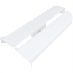 Торцевые заглушки для плинтуса DECONIKA Д-П85-Тп-Ф1 001 БЕЛ - фото 16690064