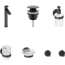 Высокий смеситель для накладной раковины Wellsee ICON! for life - фото 16690710