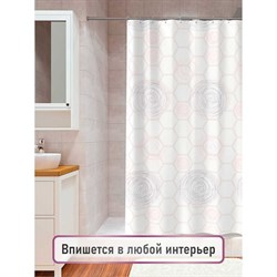 Шторка для ванной комнаты Fora FOR-PH-SFT - фото 16691743