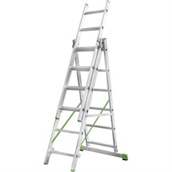 Алюминиевая трехсекционная лестница НОВАЯ ВЫСОТА 2230306 - фото 16692389