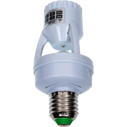 Патрон с датчиком движения VKL electric BT-A08 IP20 - фото 16693247