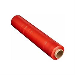 Стрейч пленка ПАКПОЛИМЕР первый сорт красная 500мм 1200гр 95м 23мкм - фото 16693704