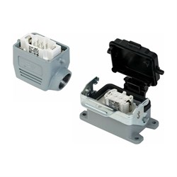 Прямоугольный промышленный разъем Mete Enerji H6E-AM-CCF - фото 16696325