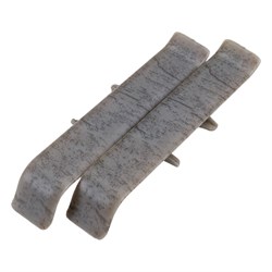 Соединитель для плинтуса DECONIKA Д-П70-С-Ф2 548 ЛФТ СЕР - фото 16696890