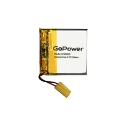 Аккумулятор GoPower Li-Pol LP303030 - фото 16697257