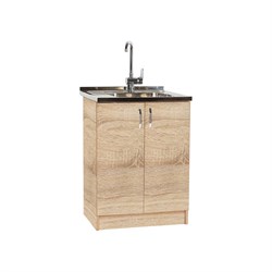 Тумба SANTREK 60*60 цвет дуб сонома (ЛДСП) - фото 16698068