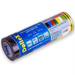 Лента изоляционная Dollex ПВХ (PVC) разноцветная PROFI 19 мм х 10 м - фото 16698104