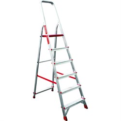 Алюминиевая стремянка НОВАЯ ВЫСОТА 3110106 - фото 16698747