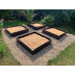 Комплект из 4-х досок дпк для грядок и клумб Еврогрядка rumex - фото 16699324