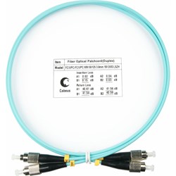 Оптический шнур Cabeus FOP-50-FC-FC-3m - фото 16700630