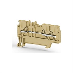 Трехвыводной пружинный быстрозажимной клеммник Klemsan PYK 1,5ME - фото 16702007