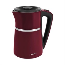 Электрический двухстенный чайник Atlanta ATH-2448 bordo - фото 16702614