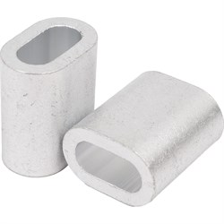 Алюминиевый зажим троса swfs тов-195959 - фото 16703297