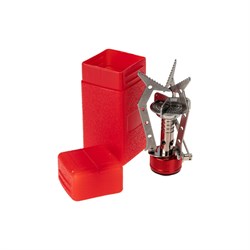 Компактная туристическая газовая плитка REXANT ясон под резьбовой баллон 230гр - фото 16703731