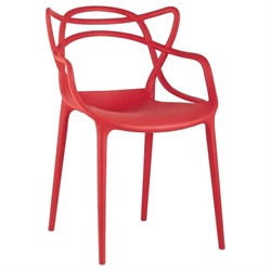 Обеденный стул для кухни Стул Груп masters, пластик красный - фото 16703972