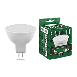 Светодиодная лампа SAFFIT MR16 GU5.3 7W 4000K - фото 16705396