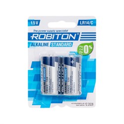 Элемент питания Robiton STANDARD LR14 - фото 16706080