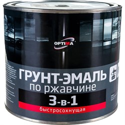 Быстросохнущая грунт-эмаль Optima 11598026 - фото 16706124