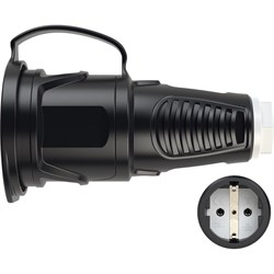 Кабельная розетка PCE 2511-sw - фото 16706415