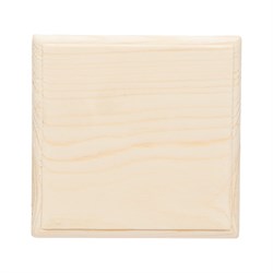 Накладка под розетку на оцилиндрованное бревно Мезонинъ Классика - фото 16706820