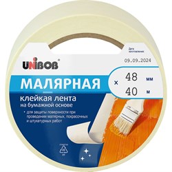 Малярный скотч UNIBOB 134846 - фото 16706872