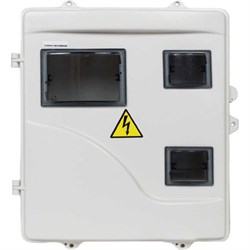 Пластиковый учетно-распределительный навесной корпус KRZMI ЩУРН-П 3/6 - фото 16707018