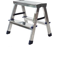 Алюминиевая двухсторонняя стремянка SMARTY Alpha Duo - фото 16707224