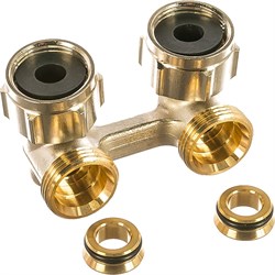 Н-образный узел нижнего подключения OVENTROP Multiflex F - фото 16707535