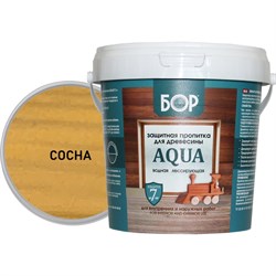Защитная пропитка для древесины БОР AQUA - фото 16712053