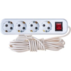 Четырехместный удлинитель Stekker HM03-41-05 39525 - фото 16712997