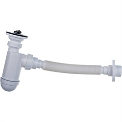 Сифон для умывальника Alcadrain A41 Flexi - фото 16713088