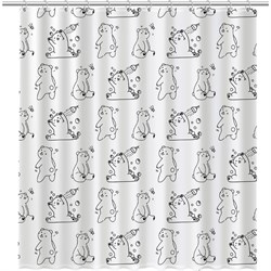 Шторка для ванной FIXSEN TEDDY Wash - фото 16714344