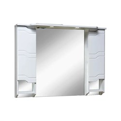 Зеркальный шкаф Runo Стиль 105 - фото 16714399
