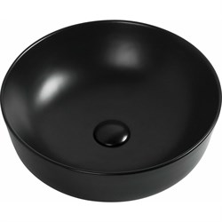 Накладная керамическая раковина Aquanet MOON-1-MB - фото 16714543