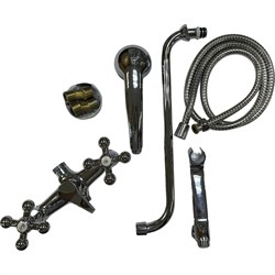 Двухрычажный смеситель Victoria 414 CROSS-9 - фото 16714895