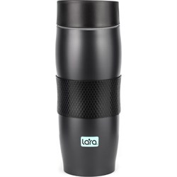 Термокружка Lara LR04-24 Black - фото 16716377