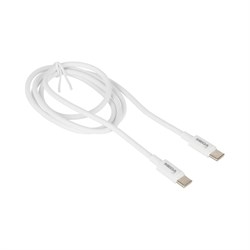 Кабель ProMega u97, 100w, 1м, type-c to type-c, белый - фото 16716481