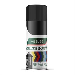 Акриловая аэрозольная краска Veslee V9005 - фото 16717090