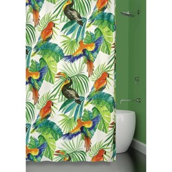 Штора для ванной комнаты Bath Plus BIRDS JUNGLE ТУКАНЫ - фото 16718030