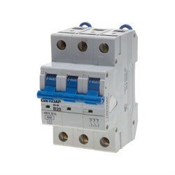 Автомат Светозар 3п, B, 6А, 6кА, 400В - фото 16720672