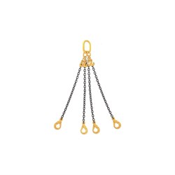 Цепной строп Сталь-91 4СЦ - 6,7/8000 звено ОВ увеличенное, укоротители, крюки самозак. - фото 16721519