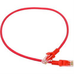 Патч-корд ExeGate UTP-RJ45-RJ45-5e-0,5M-LSZH-RD - фото 16722123